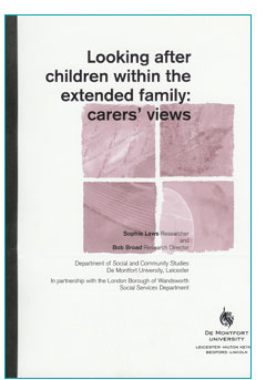 Looking after children within the extended family